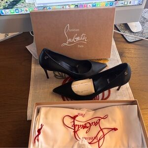 Christian Louboutin heels, Sporty Kate - 85 mm Pumps - Nappa leather - Black